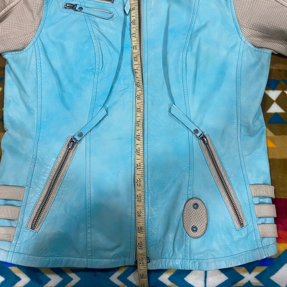 Harley Davidson leather riding jacket for women L - Picture 6 of 7